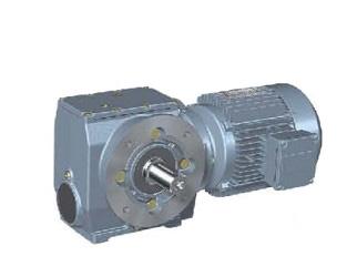 SK series helical gears, spiral bevel gear reducer motor