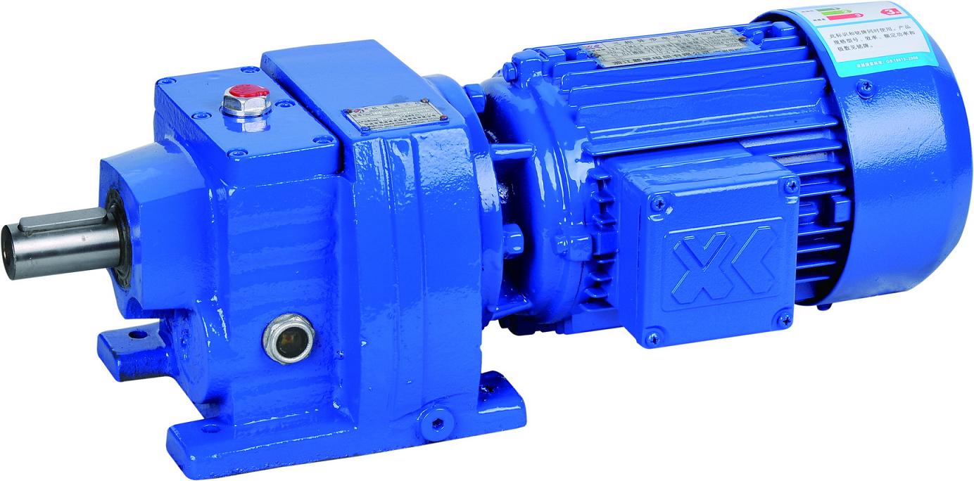 R series helical gear reducer