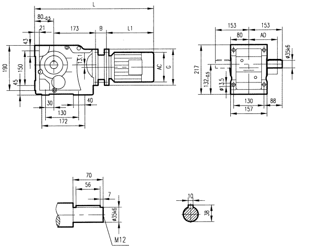 GK57бֻ׶ּٵװṹͼߴ