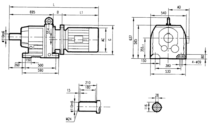 GR147ϵбּٵװṹߴ