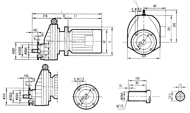 GRXF97ϵбּٵװṹߴ