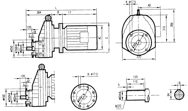 GRXF107ϵбּٵװṹߴ