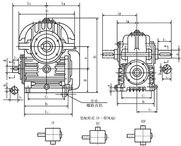 CWU125CWU500ͼκͰװߴ