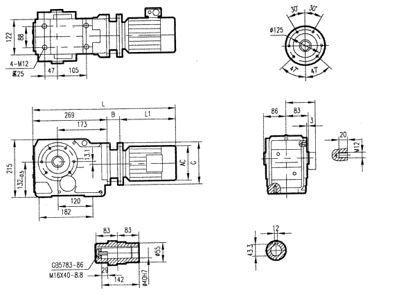 GKA57бֻ׶ּٵװṹͼߴ