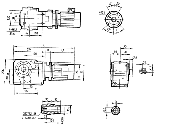 GKA67бֻ׶ּٵװṹͼߴ