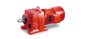 R series helical gear reducer