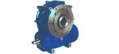 SCW shaft mounted circular cylindrical worm reducer (JB-T6387-1992)
