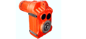 GF series parallel shaft helical gear reducer motor