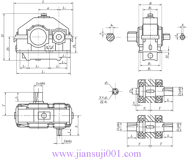 JPTͽԲּʽߴ磨JB/T10244-2001