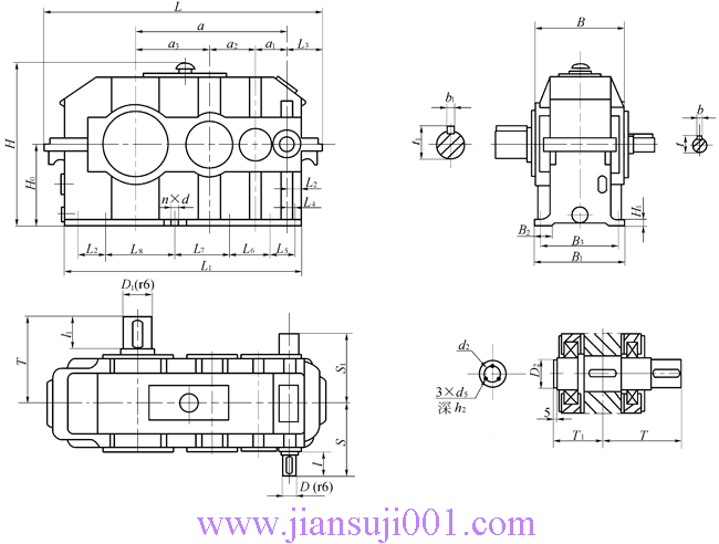 JPTͽԲּʽߴ磨JB/T10244-2001