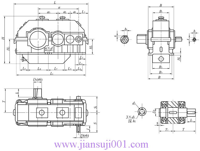 JPTͽԲּʽߴ磨JB/T10244-2001