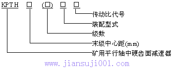 矿机提升机用行星齿轮减速机常用减速机（KPTH型平行轴减速机）