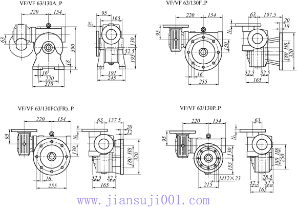 VF/VF 63/130..Pϵϸ˼ٻμװߴ