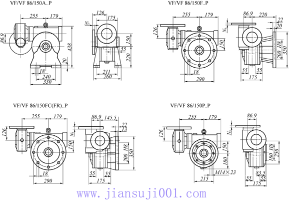 VF/VF 86/150..Pϵϸ˼ٻμװߴ