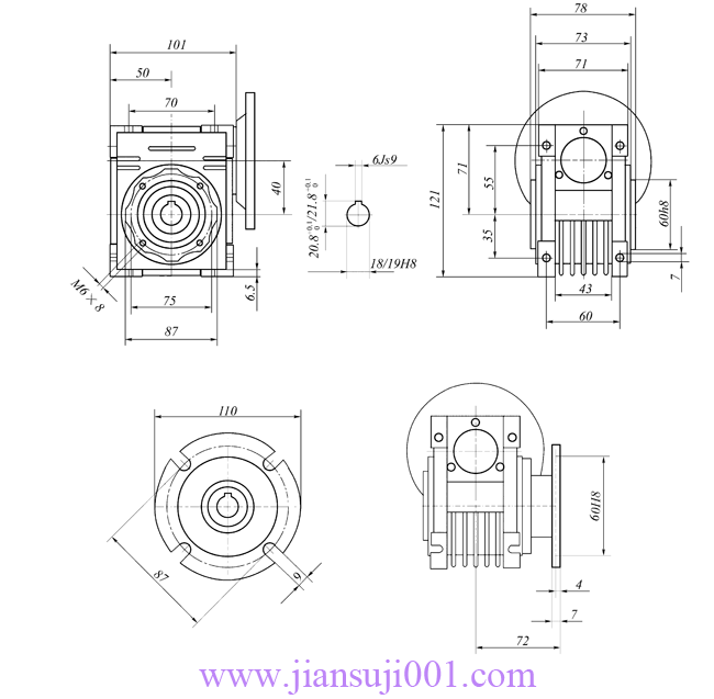 WWJϵϸ˼(WWJ040ͳߴͼ)