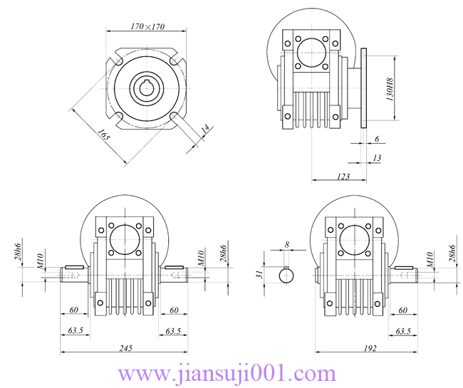 WWJϵϸ˼(WWJ075ͳߴͼ)