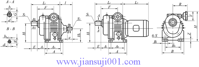 UDB3(B3S)-C-ͻϵؽʽμװߴ