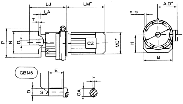 CZR17Fּٵװγߴ