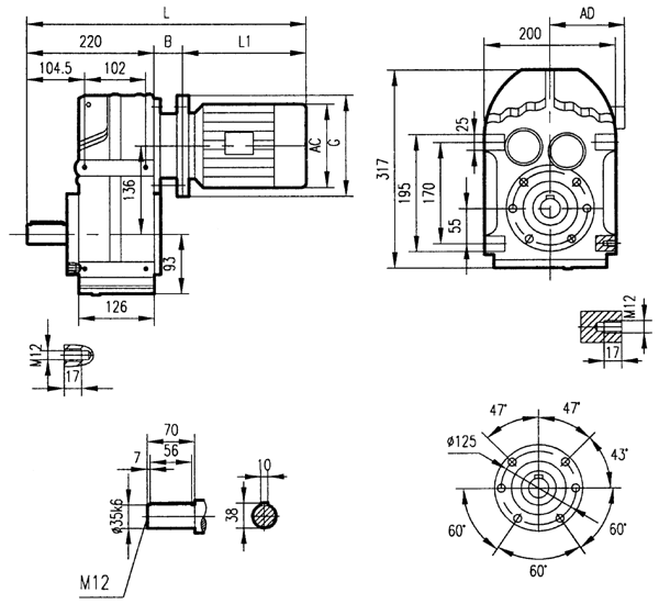 GF57װṹߴ