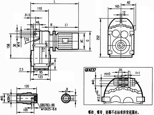 GFA37װṹߴ