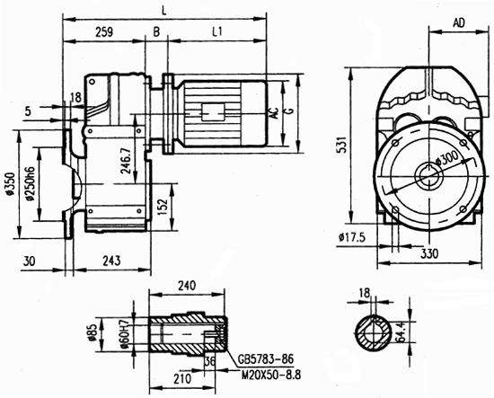 GFAF87װṹߴ