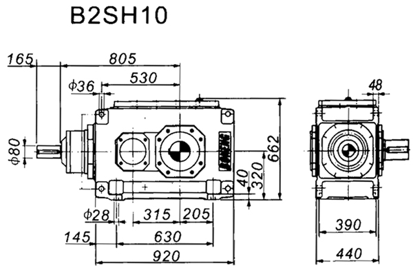 B2SHϵͼװߴͼ