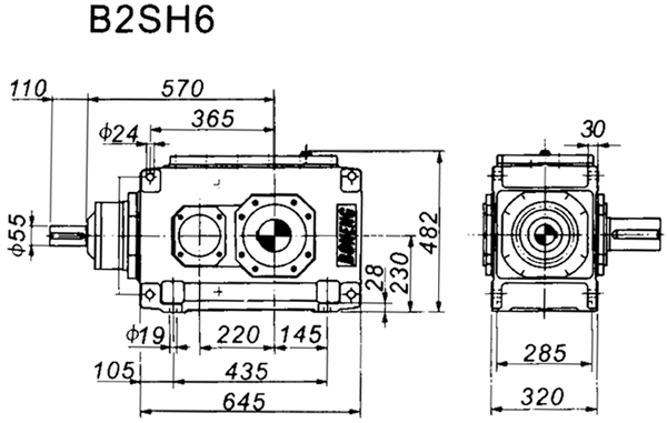 B2SHϵͼװߴͼ