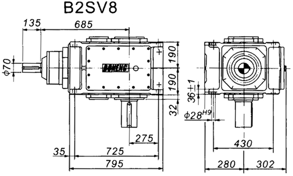 B2SVϵͼװߴͼ