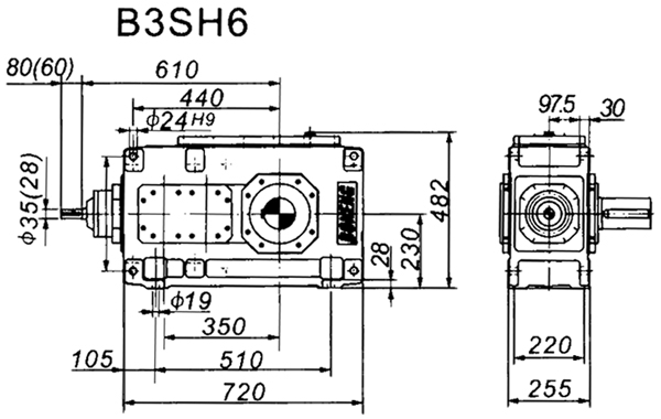 B3SHϵͼװߴͼ