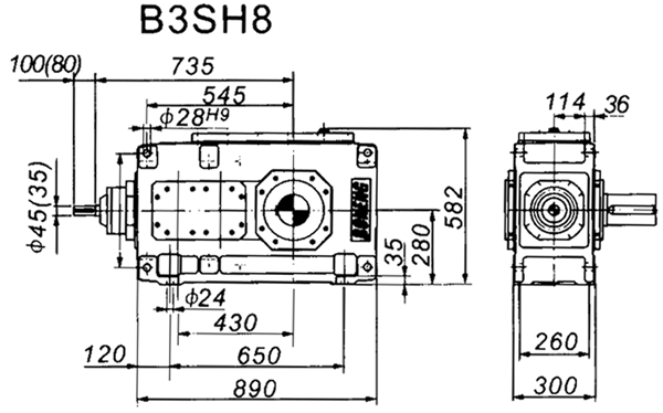 B3SHϵͼװߴͼ