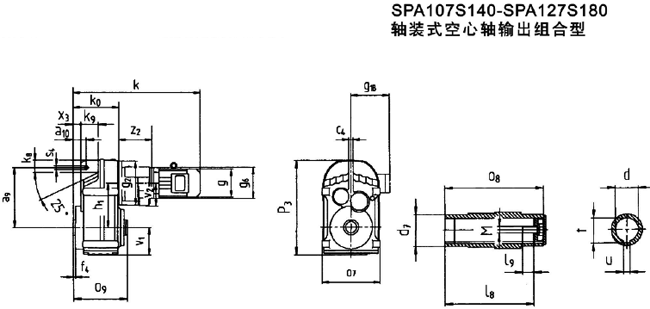 SPA107S140-SPA127S180װʽͰװγߴ