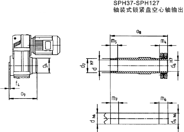 SPH37-SPD127װʽ̿װγߴ