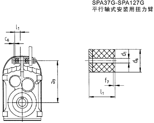 SPA37G-SPA127GƽʽװŤγߴ