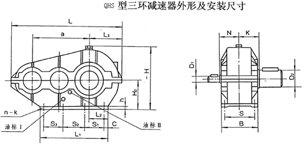 QSH250QSH320QSH400QSH500QSH630ٻʽҪߴYB/T79-1995