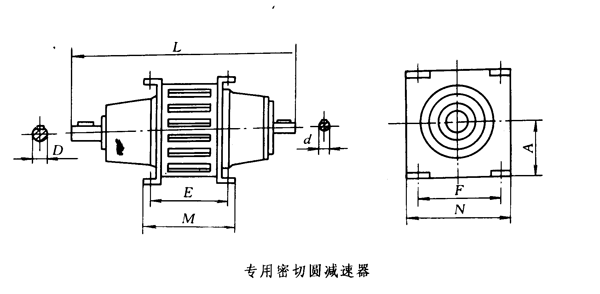 减速器功率参数及尺寸
