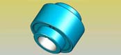 TGL nylon inner gear coupling JB/T5514-91