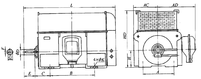 YFQFYFSKYFKKϵл豸ר첽綯μװߴ磨6KV