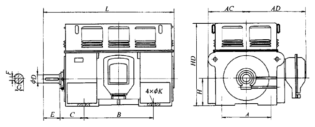 YFQFYFSKYFKKϵл豸ר첽綯μװߴ磨6KV