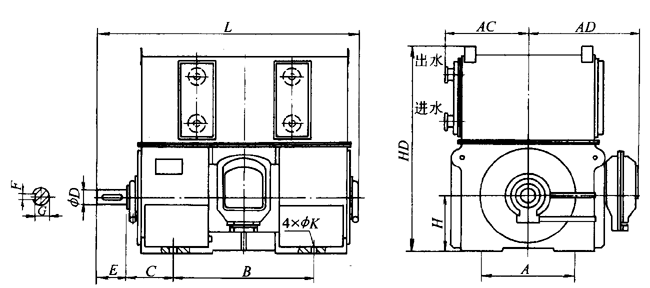 YFQFYFSKYFKKϵл豸ר첽綯μװߴ磨6KV