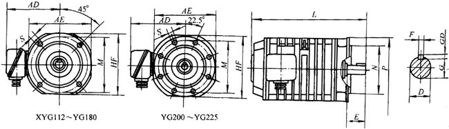 YGϵй첽綯γߴ磨H112225mm