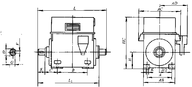 YKϵиٵ첽綯μװߴ磨H355400mm