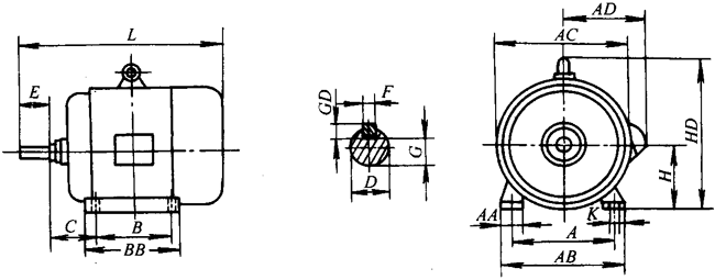 YXϵиЧർ첽綯γߴ磨H80280mm